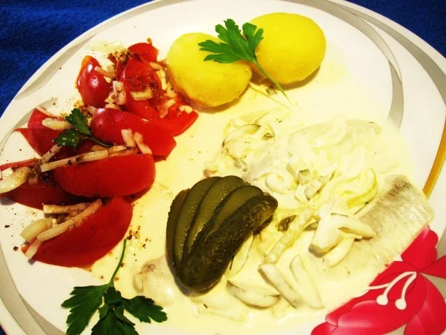 Heringsfilets garniert - Rezept - Bild Nr. 3