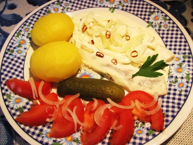 Heringsfilets garniert - Rezept - Bild Nr. 7