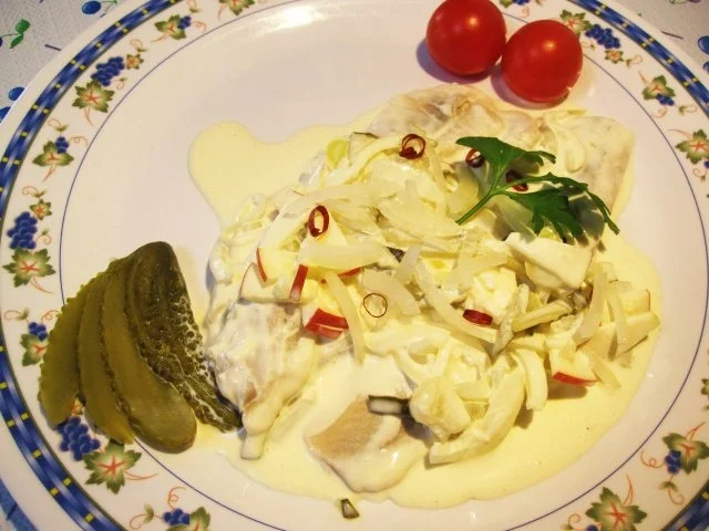 Heringsfilets garniert - Rezept - Bild Nr. 4