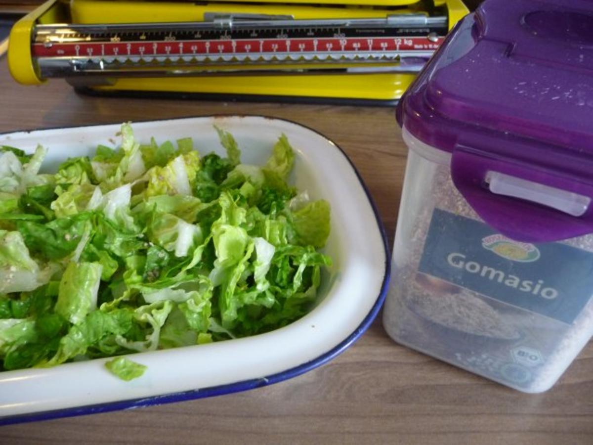 Vegan : Gemüsebolognese mit Nudel-Mix und Salat - Rezept - Bild Nr. 22