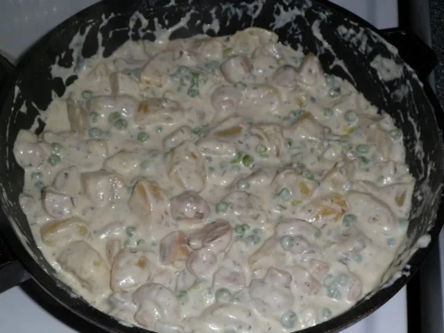 Gemüsepfanne mit Brunch (weiß - grün) - Rezept