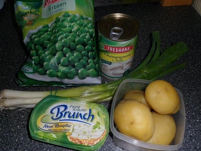 Gemüsepfanne mit Brunch (weiß - grün) - Rezept - Bild Nr. 2