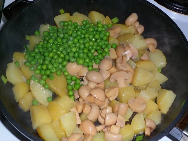 Gemüsepfanne mit Brunch (weiß - grün) - Rezept - Bild Nr. 8