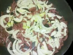 Rezept: Liguine mit Fenchel-Salami-Tomtenstücken Bild Nr. 6 Liguine mit Fenchel-Salami-Tomtenstücken - Rezept - Bild Nr. 6