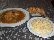 Rezept: scharfe türkische nudelsuppe scharfe türkische nudelsuppe - Rezept