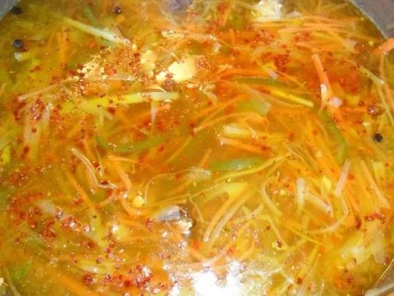 scharfe türkische nudelsuppe - Rezept - Bild Nr. 9