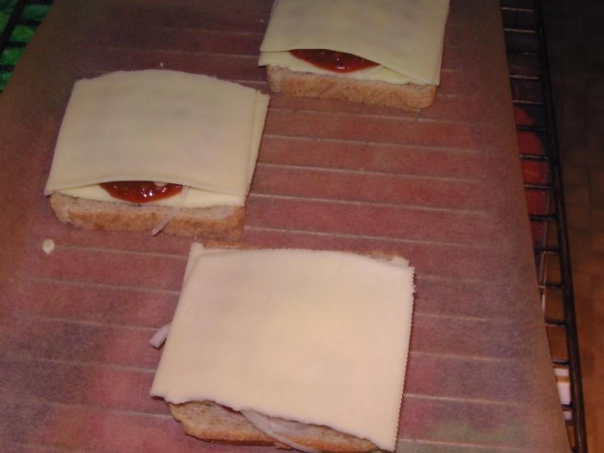 Käse-Toast mit Bolognese - Rezept - Bild Nr. 4