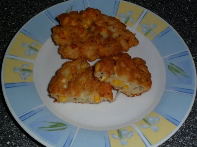 Mais - Quark - Bratlinge - Rezept