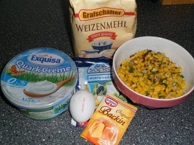 Mais - Quark - Bratlinge - Rezept - Bild Nr. 2