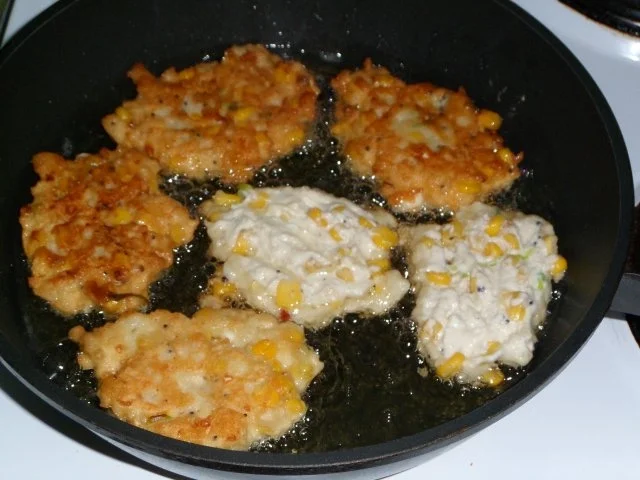 Mais - Quark - Bratlinge - Rezept - Bild Nr. 5