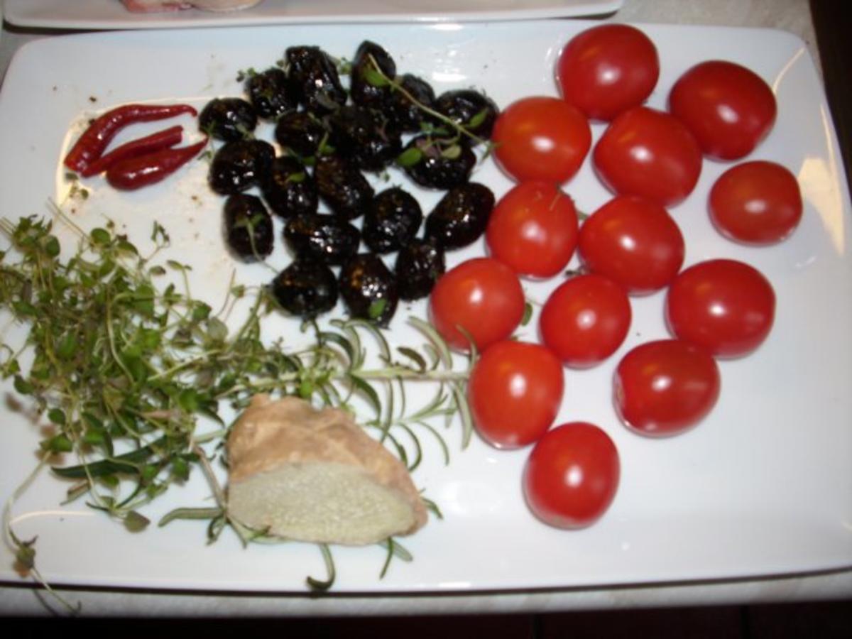 Hähnchenkeulen aus dem Ofen, pikant scharf - einfach - von rosso Hähnchenkeulen aus dem Ofen, pikant scharf - einfach - von rosso