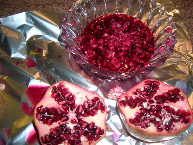 Entenbrust mit Granatapfelsauce und Walnüssen - Rezept - Bild Nr. 2