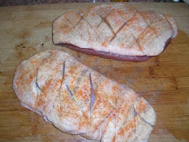 Entenbrust mit Granatapfelsauce und Walnüssen - Rezept - Bild Nr. 5