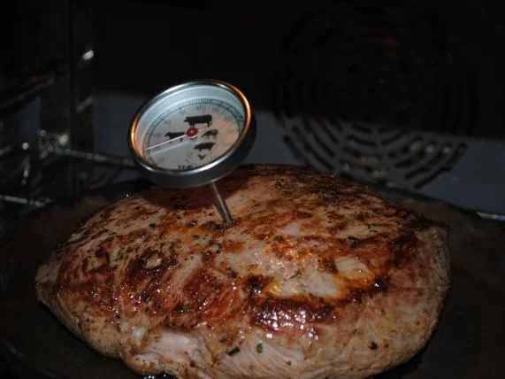 sanft gegarte Kalbshüfte/grünes Risotto/geschmelzter Radicchio Trevisiano - Rezept - Bild Nr. 6