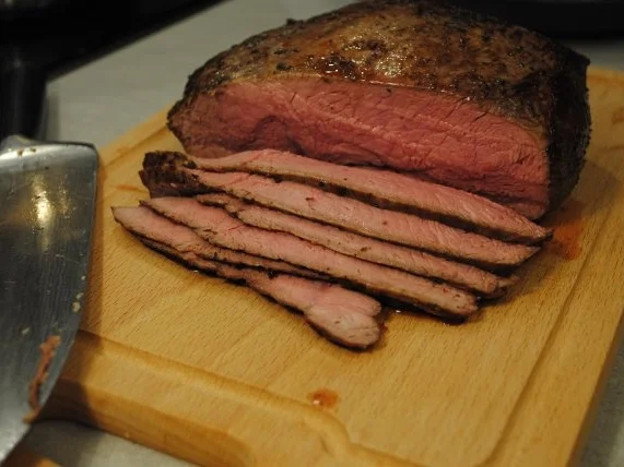 sanft gegarte Kalbshüfte/grünes Risotto/geschmelzter Radicchio Trevisiano - Rezept - Bild Nr. 15