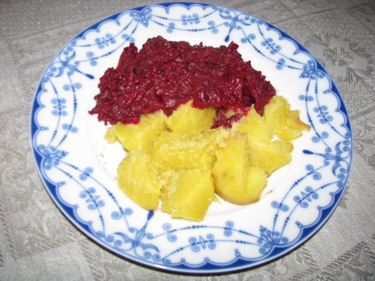 Gemüse: Rote-Bete-Gemüse mit Meerrettich - Rezept - Bild Nr. 5