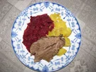 Rezept: Gemüse: Rote-Bete-Gemüse mit Meerrettich Gemüse: Rote-Bete-Gemüse mit Meerrettich - Rezept