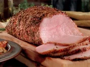 Schweinelachsbraten mit Kräuterkruste - Rezept