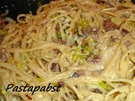 Lauch Carbonara - Rezept