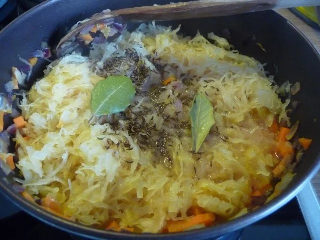Schwein : Schwarzwälder Schäufele auf Sauerkraut - Rezept - Bild Nr. 7