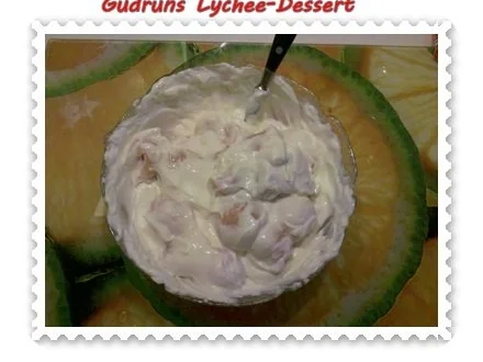 Rezept: Nachtisch: Lychee-Dessert Bild Nr. 4 Nachtisch: Lychee-Dessert - Rezept - Bild Nr. 4