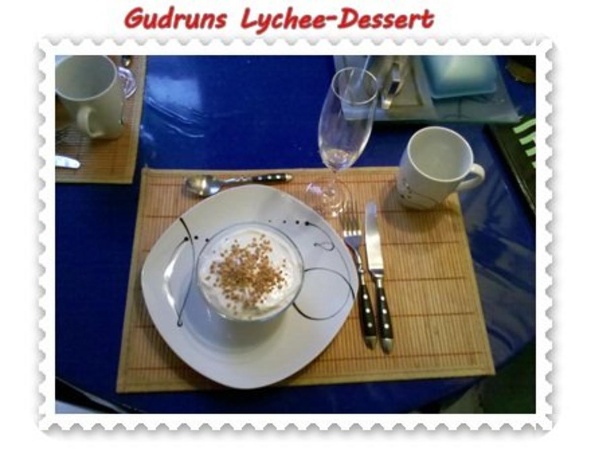 Nachtisch: Lychee-Dessert - Rezept - Bild Nr. 6