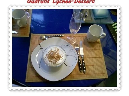 Rezept: Nachtisch: Lychee-Dessert Bild Nr. 6 Nachtisch: Lychee-Dessert - Rezept - Bild Nr. 6