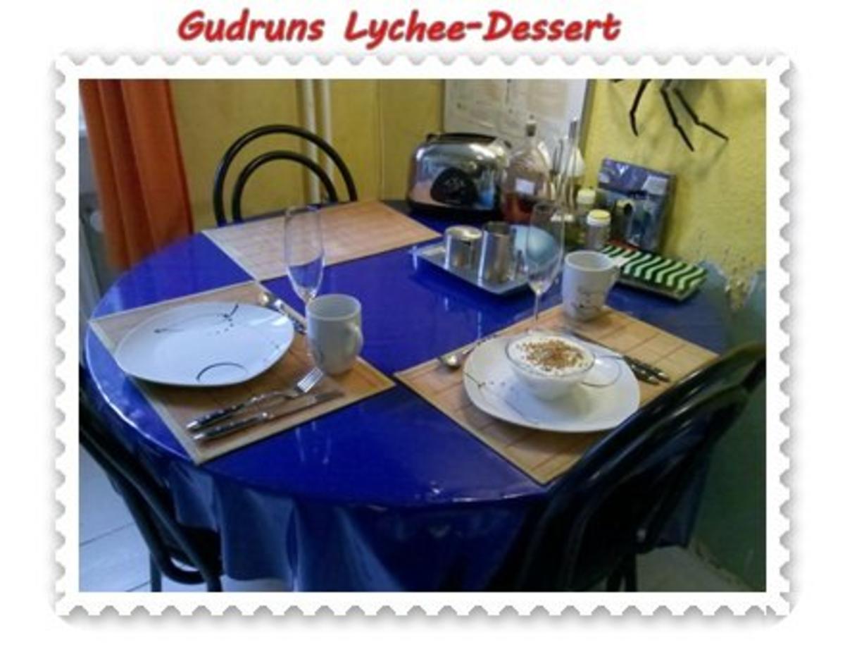 Nachtisch: Lychee-Dessert - Rezept - Bild Nr. 9