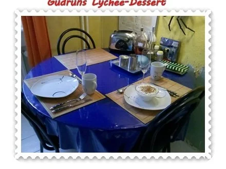 Rezept: Nachtisch: Lychee-Dessert Bild Nr. 9 Nachtisch: Lychee-Dessert - Rezept - Bild Nr. 9