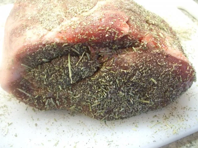 Rezept: Fleisch: Rosmarinbraten in Biersoße mit Honigspätzle Bild Nr. 4 Fleisch: Rosmarinbraten in Biersoße mit Honigspätzle - Rezept - Bild Nr. 4