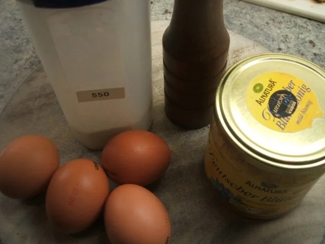 Rezept: Fleisch: Rosmarinbraten in Biersoße mit Honigspätzle Bild Nr. 12 Fleisch: Rosmarinbraten in Biersoße mit Honigspätzle - Rezept - Bild Nr. 12