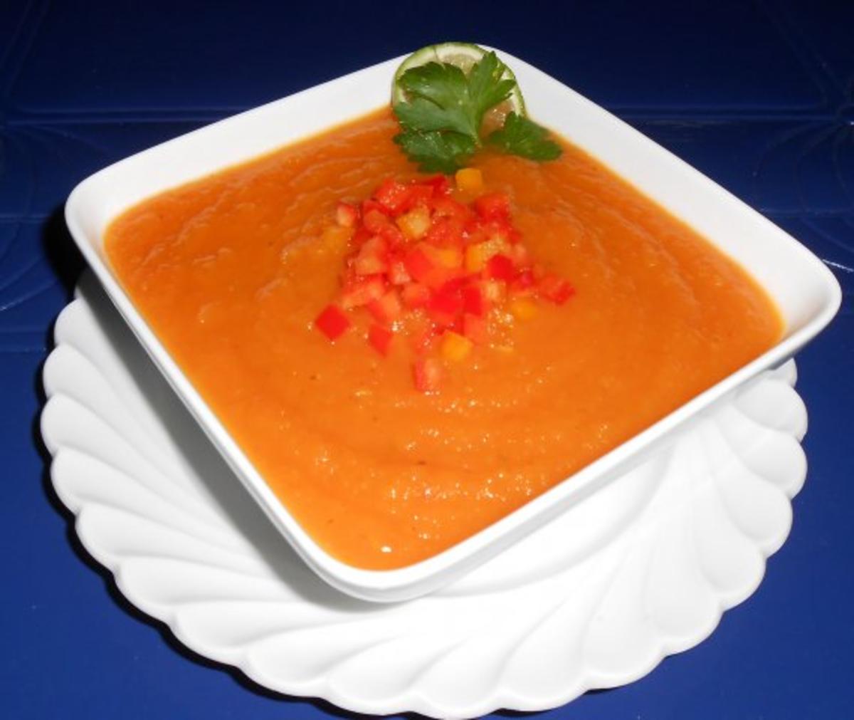 Bilder für Karotten-Ingwer-Mango-Suppe Rezept