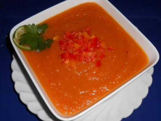 Karotten-Ingwer-Mango-Suppe - Rezept - Bild Nr. 11