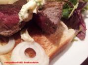 All American Steak Sandwich Toast - Rezept