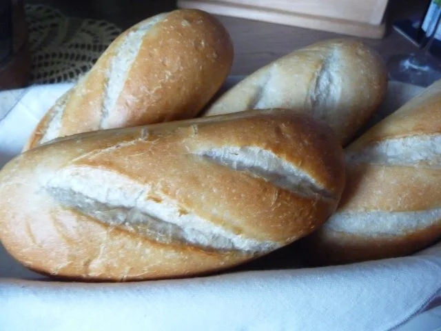 Rezept: Brot & Brötchen : Dinkel - Baguett - Brötchen Bild Nr. 6 Brot & Brötchen : Dinkel - Baguett - Brötchen - Rezept - Bild Nr. 6