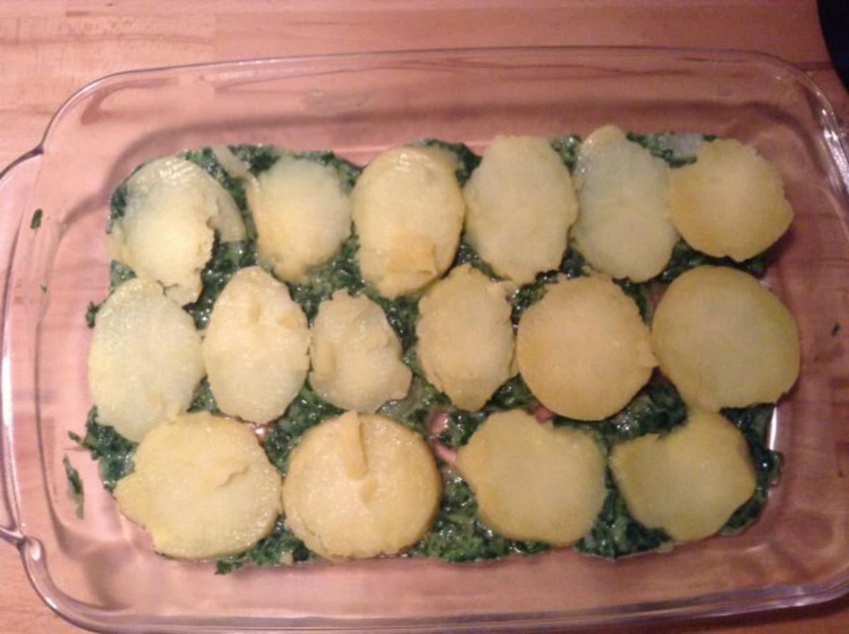 Kartoffel-Lachs-Spinat Auflauf - Rezept - Bild Nr. 5