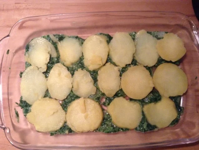 Kartoffel-Lachs-Spinat Auflauf - Rezept - Bild Nr. 5