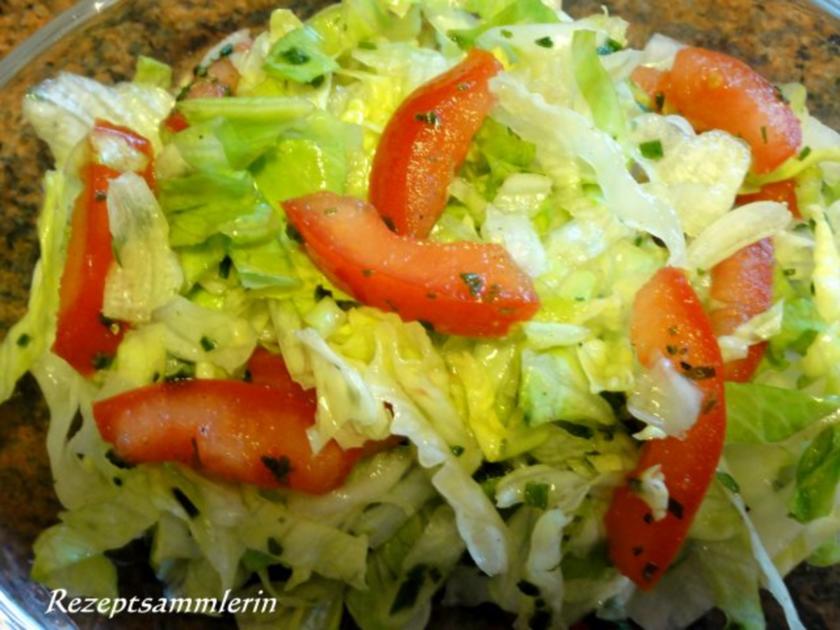 Salatbar: EISBERG-TOMATEN-SALAT - Rezept - kochbar.de