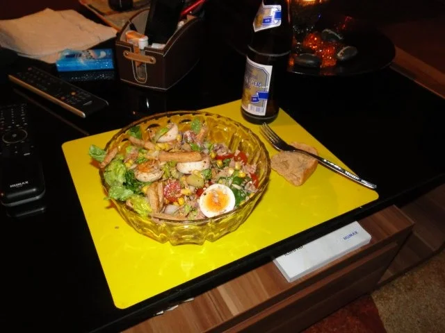 Rezept: Salatherzensalat mit vielen leckeren Köstlichkeiten Bild Nr. 4 Salatherzensalat mit vielen leckeren Köstlichkeiten - Rezept - Bild Nr. 4