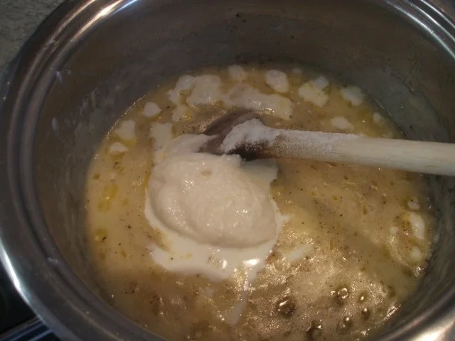 Knödel: Gemüseknödel auf Meerrettich-Käse-Soße - Rezept - Bild Nr. 10