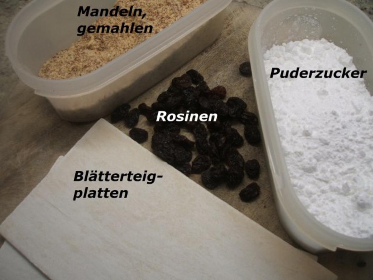 Backen: Süße Nascherei aus Blätterteig - Rezept - Bild Nr. 2