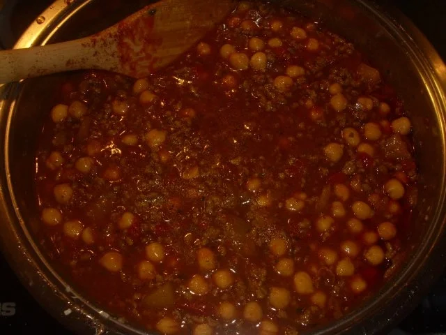 Kichererbsen-Hack-Pfanne - Rezept - Bild Nr. 4