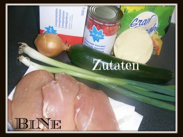 Rezept: BiNe` S HÆHNCHENLASAGNE Bild Nr. 2 BiNe` S HÆHNCHENLASAGNE - Rezept - Bild Nr. 2