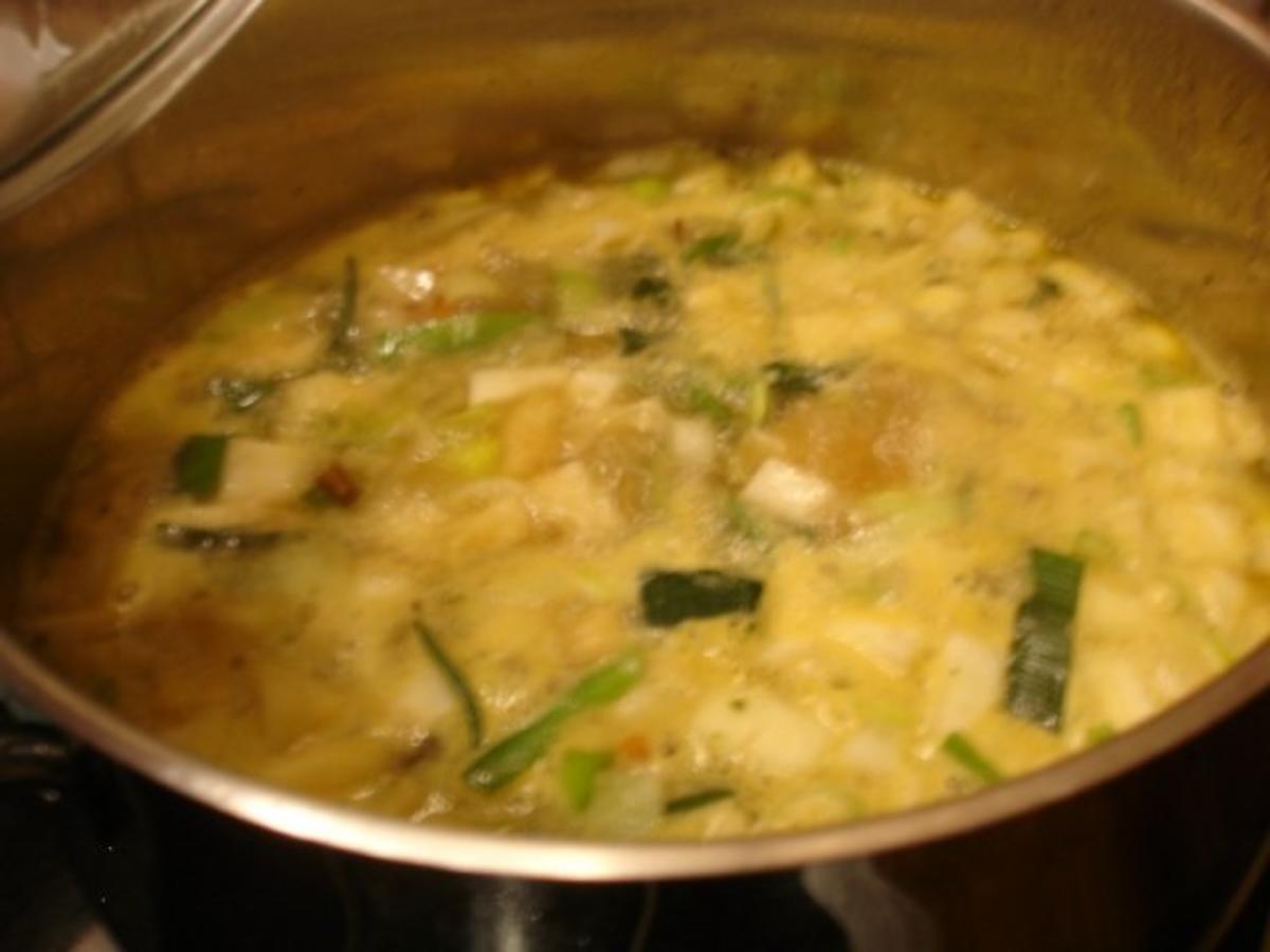 Kartoffelsuppe à la Papa mit Lachsstreifen - Rezept - Bild Nr. 5