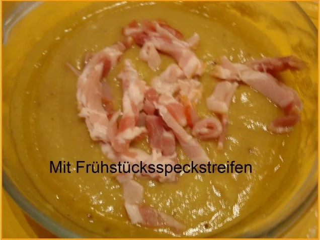 Rezept: Kartoffelsuppe à la Papa mit Lachsstreifen Bild Nr. 8 Kartoffelsuppe à la Papa mit Lachsstreifen - Rezept - Bild Nr. 8