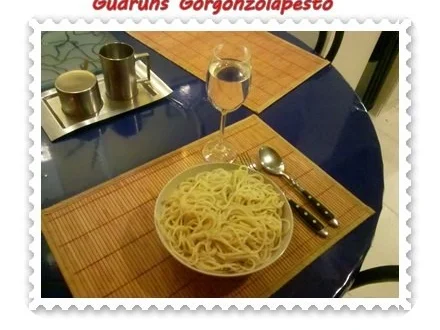 Nudeln: Gorgonzolapesto auf die Schnelle mit Spaghetti - Rezept - Bild Nr. 9