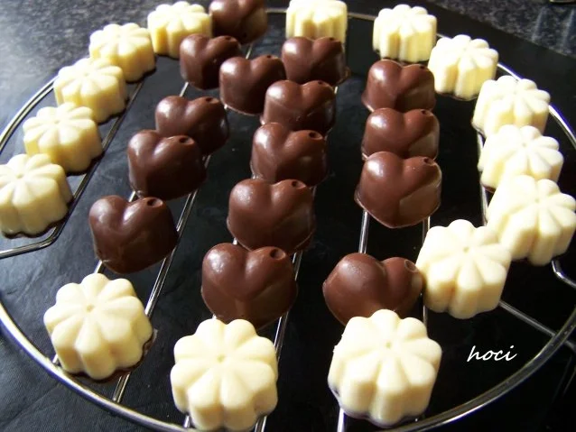 mes quatre chocolats fovoriten ~ mein vier Pralinen Favoriten - Rezept - Bild Nr. 7