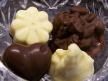 mes quatre chocolats fovoriten ~ mein vier Pralinen Favoriten - Rezept