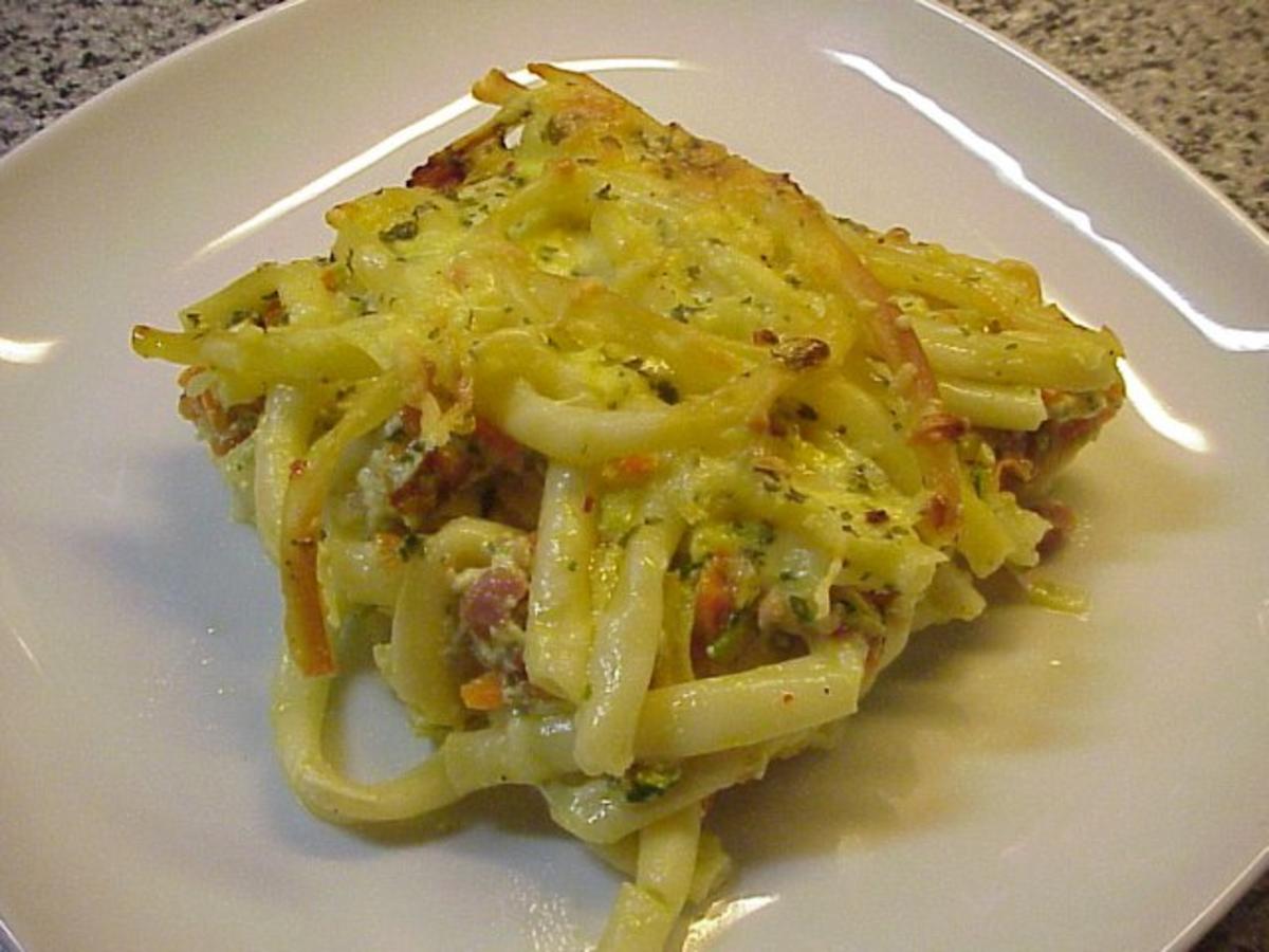 Makkaroni Gemüse Auflauf - einfach - 181 kcal/100g