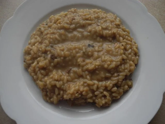 Risotto mit Steinpilzen - Risotto ai funghi - Rezept